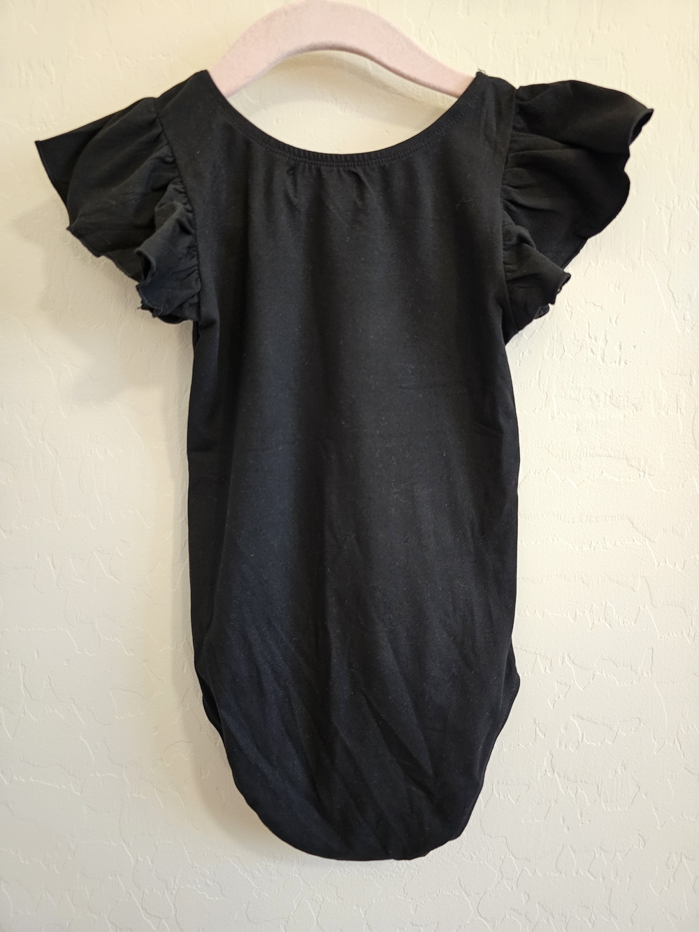 Halloween Girls Disney Check Black Leotard 4T - Picture 2 of 2
